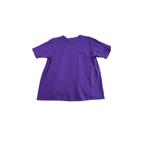 LRG Mens Infantree Collection Short Sleeve Knit Shirt, Purple, Large - Picture 2 of 4